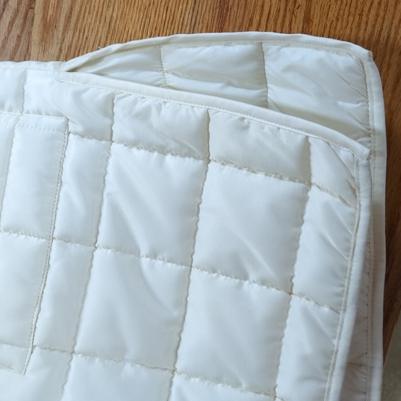 Rebecca Minkoff White Quilted Long Zip Front Vest Size XS - Picture 9 of 12